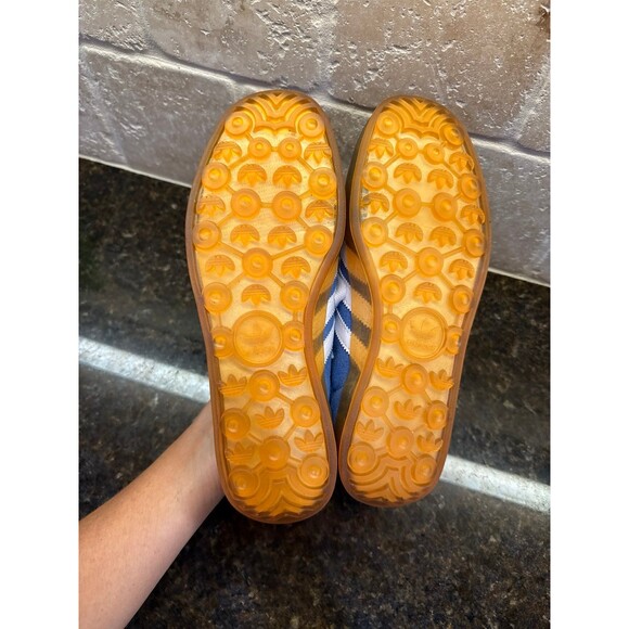 Adidas Gazelle Indoor Blue Fusion Gum Men’s 7 NWOT - Picture 6 of 11